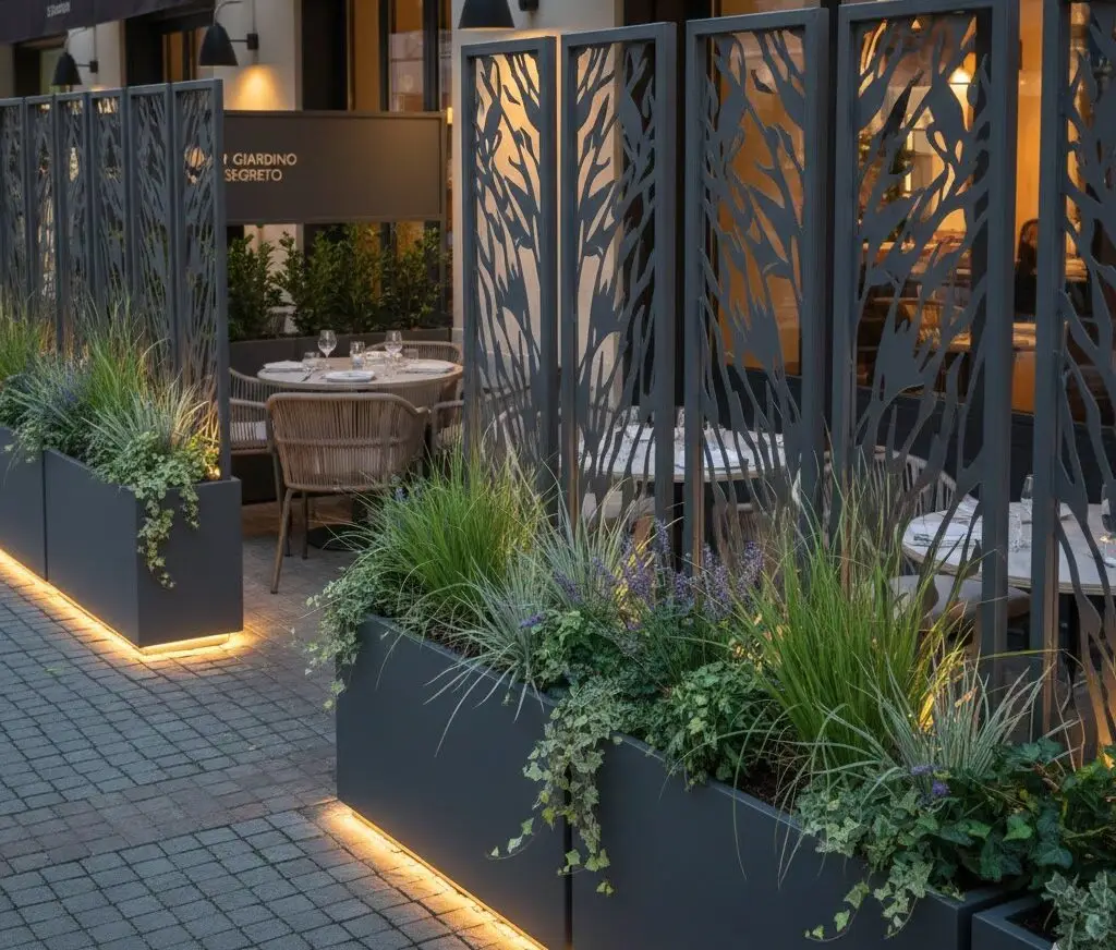 fIORIERE CON PANNELLO ILLUM