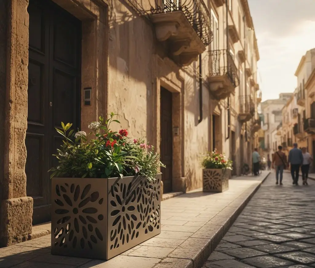 FIORIERE POSIZIONATE