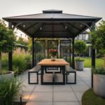 panche e tavoli in ferro